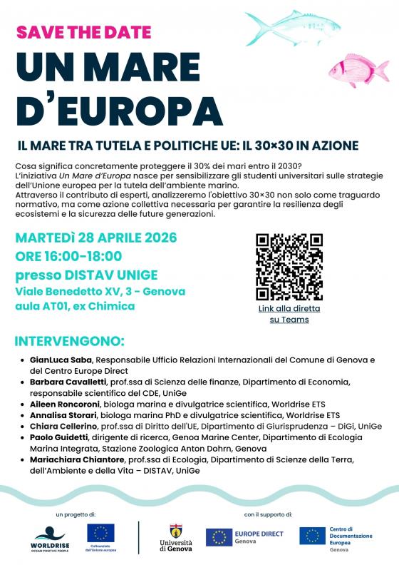Locandina Un mare d'Europa